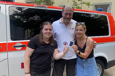 Gruppenführer und Rettungssanitäter